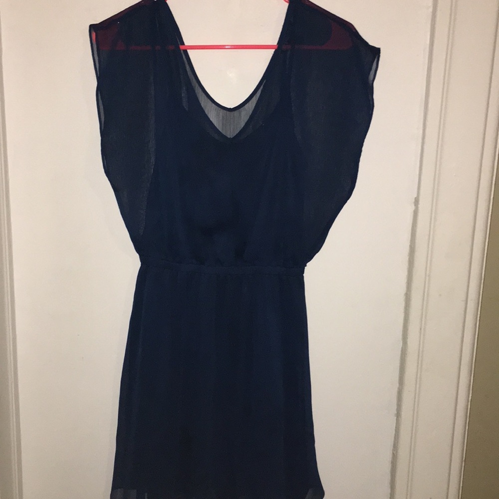 Navy blue Express dress